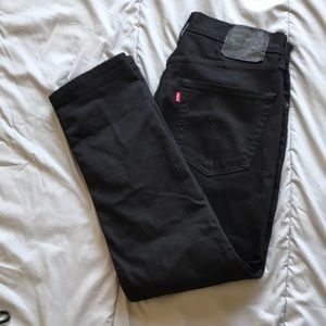 Levi’s 502 Black Jeans Regular Taper 31/30